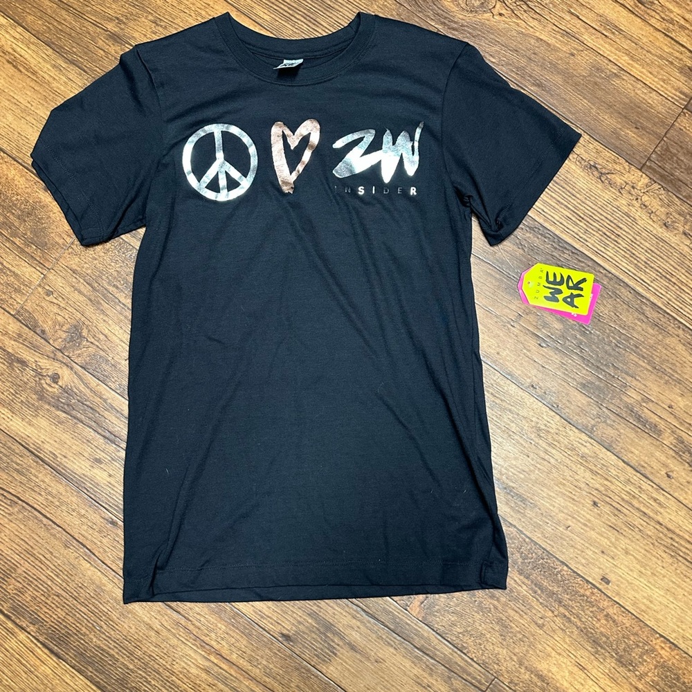 Zumba Fitness Black Graphic Tee